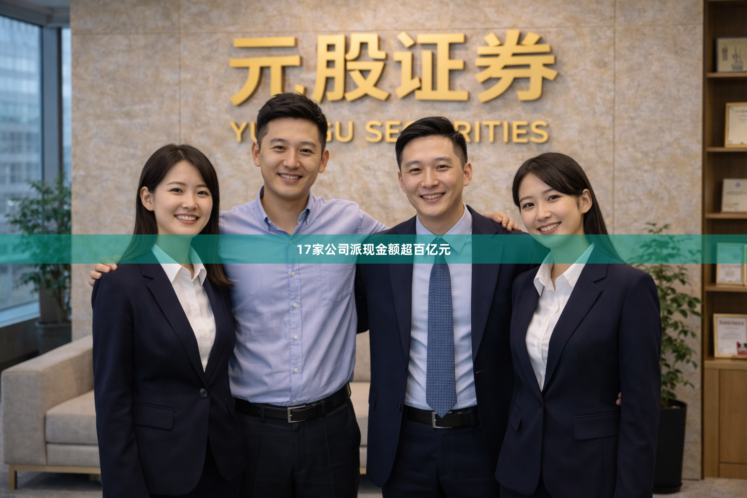 17家公司派现金额超百亿元