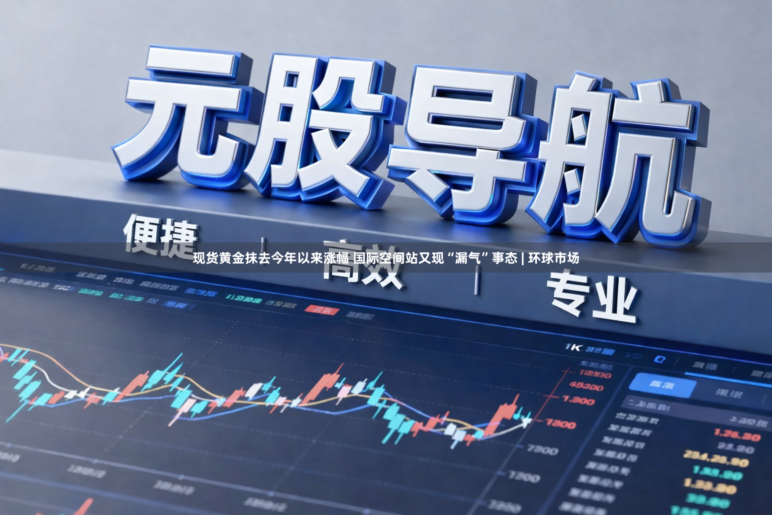 现货黄金抹去今年以来涨幅 国际空间站又现“漏气”事态 | 环球市场