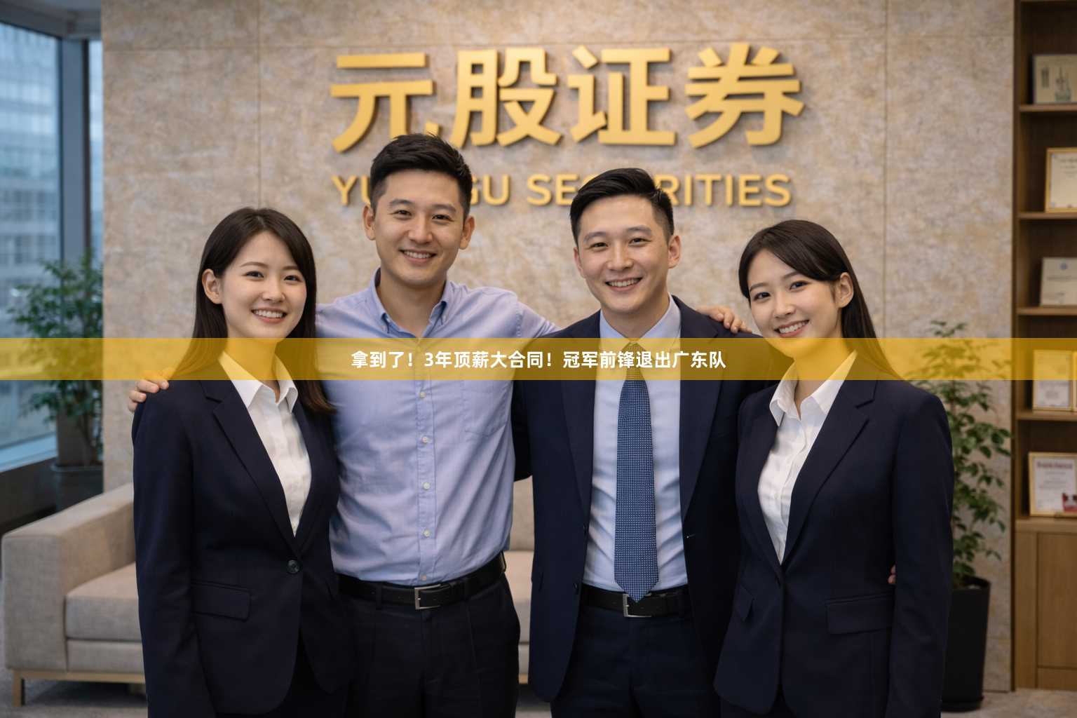 拿到了！3年顶薪大合同！冠军前锋退出广东队